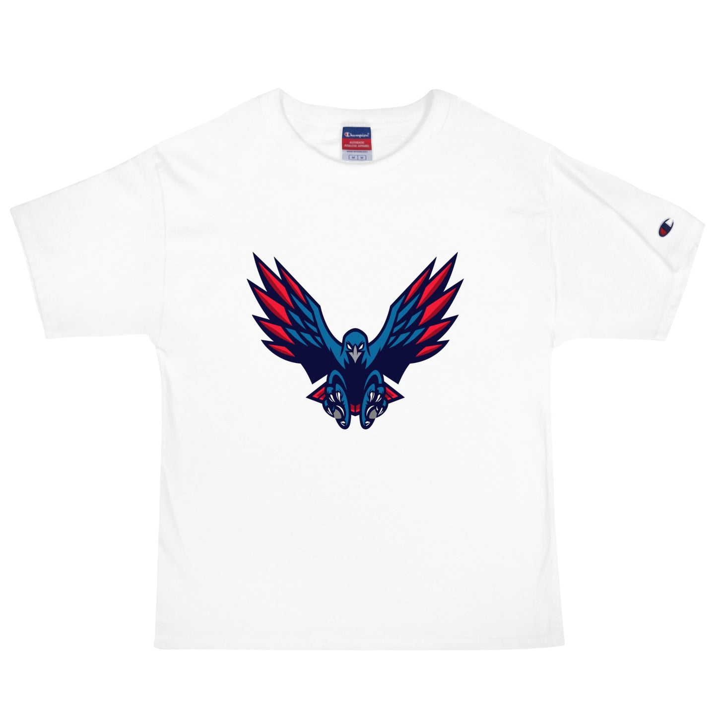 Signature | Champion T-Shirt | HSE | Vortex Raptor Mascot Logo