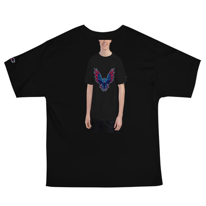 Signature | Champion T-Shirt | HSE | Vortex Raptor Mascot Logo