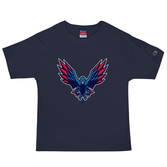 Signature | Champion T-Shirt | HSE | Vortex Raptor Mascot Logo