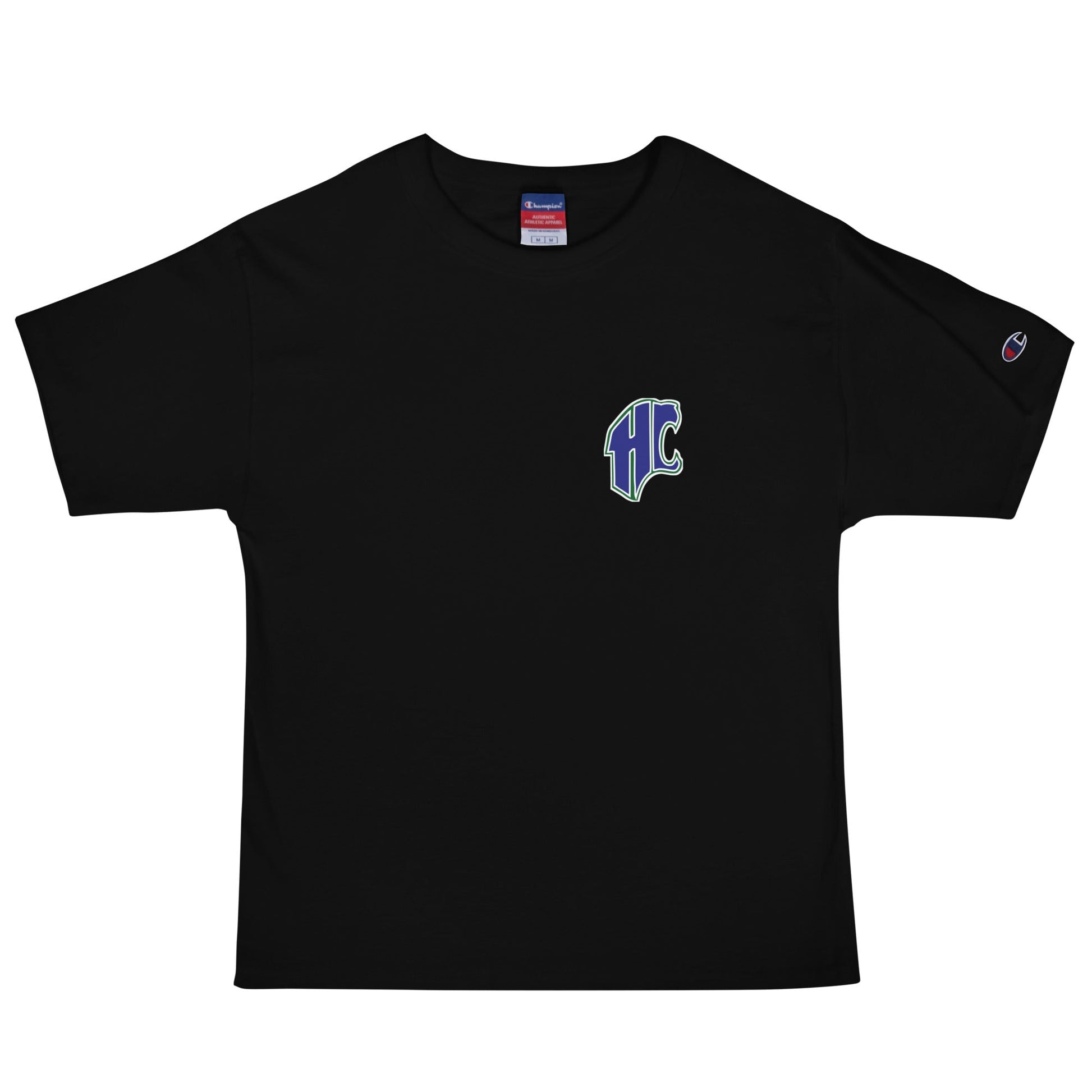 Signature | Champion T-Shirt | Hungary Creek Cougar | Emblem Logo