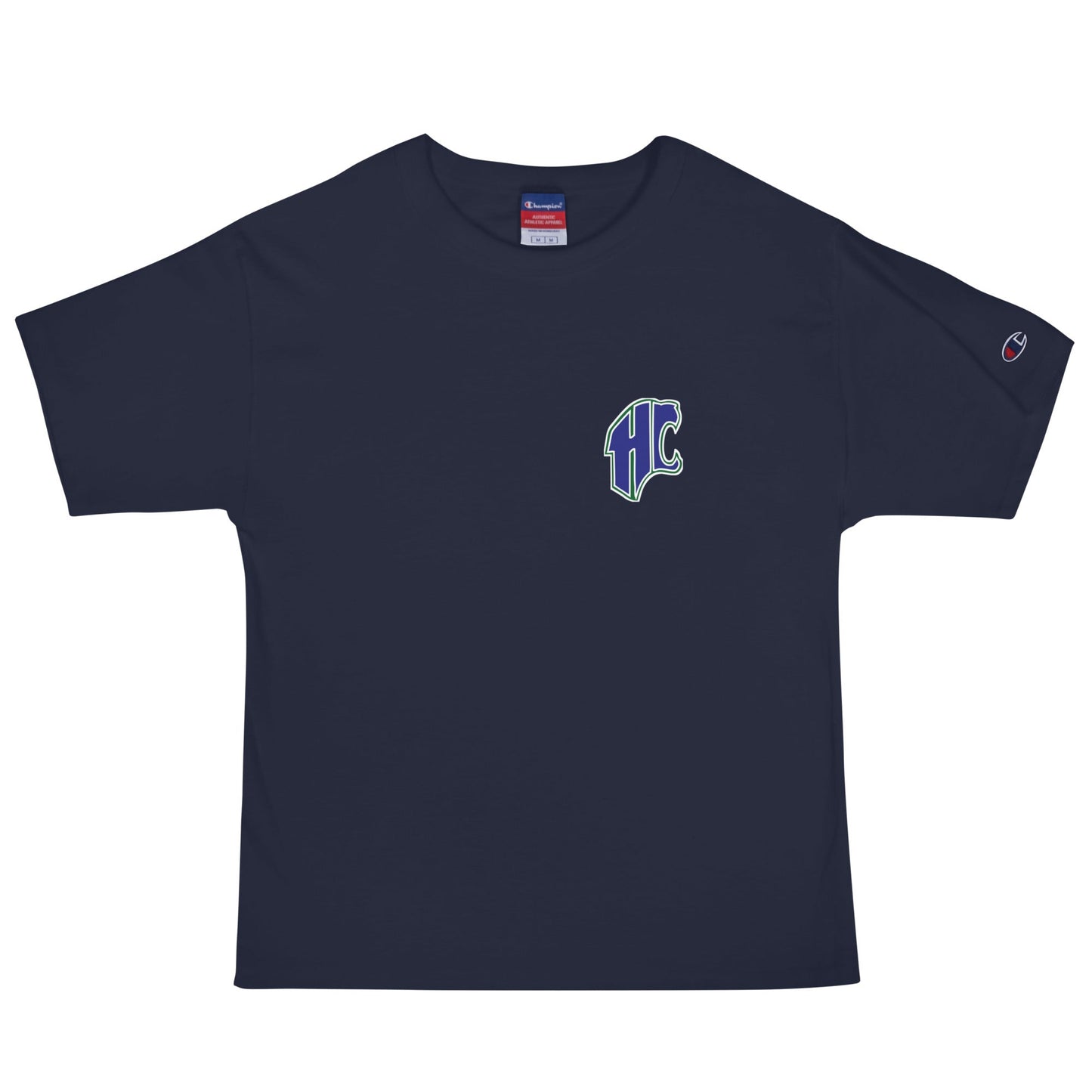 Signature | Champion T-Shirt | Hungary Creek Cougar | Emblem Logo