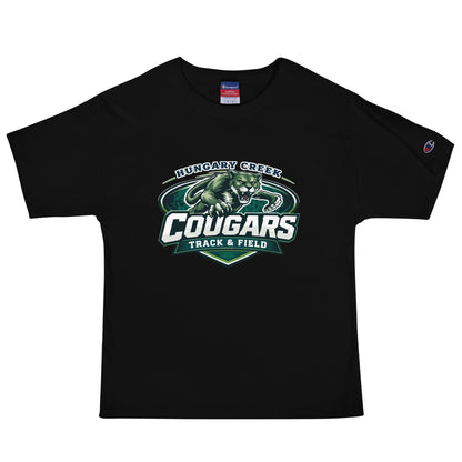 Signature | Champion T-Shirt | Hungary Creek Cougar | Shield Logo