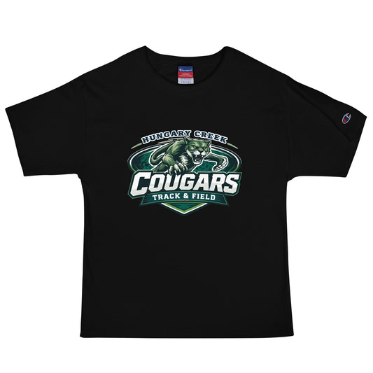 Signature | Champion T-Shirt | Hungary Creek Cougar | Shield Logo