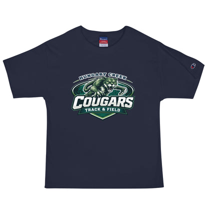 Signature | Champion T-Shirt | Hungary Creek Cougar | Shield Logo