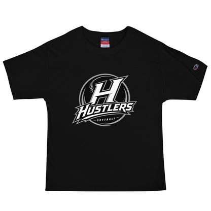 Signature | Champion T-Shirt | Hustlers Softball | Crest Logo