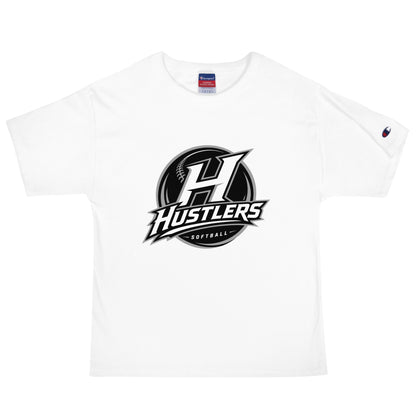 Signature | Champion T-Shirt | Hustlers Softball | Crest Logo