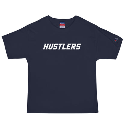 Signature | Champion T-Shirt | Hustlers Softball | Modern Script Logo