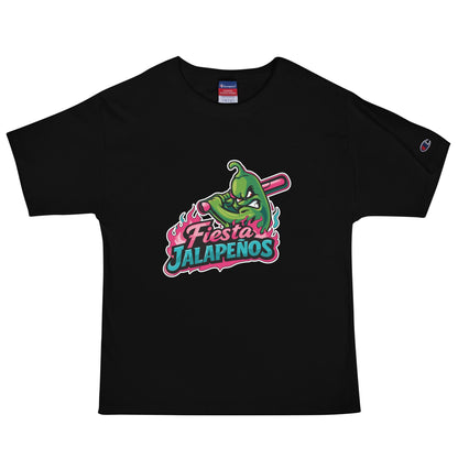 Signature | Champion T-Shirt | Jalapenos Baseball | Fiesta Logo