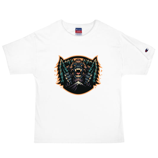 Signature | Champion T-Shirt | JBLM Bigfoot Hockey Team | Mascot Logo