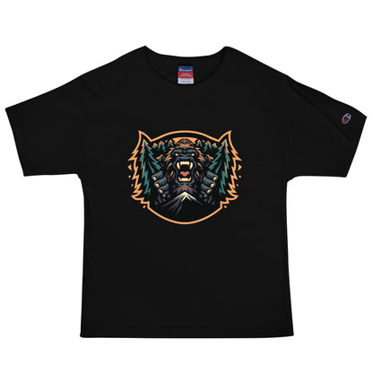 Signature | Champion T-Shirt | JBLM Bigfoot Hockey Team | Mascot Logo