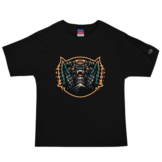 Signature | Champion T-Shirt | JBLM Bigfoot Hockey Team | Mascot Logo