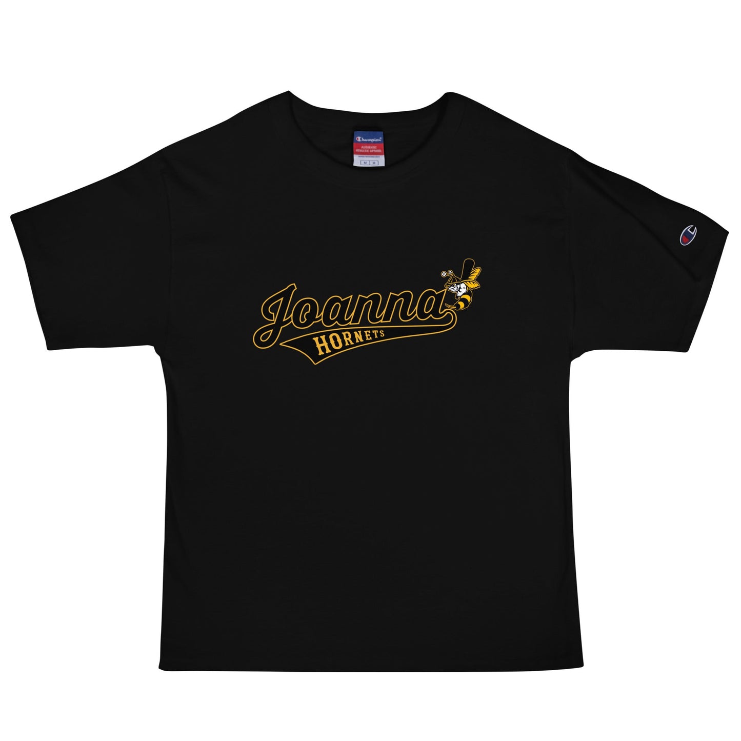 Signature | Champion T-Shirt | Joanna Hornets | Script Logo