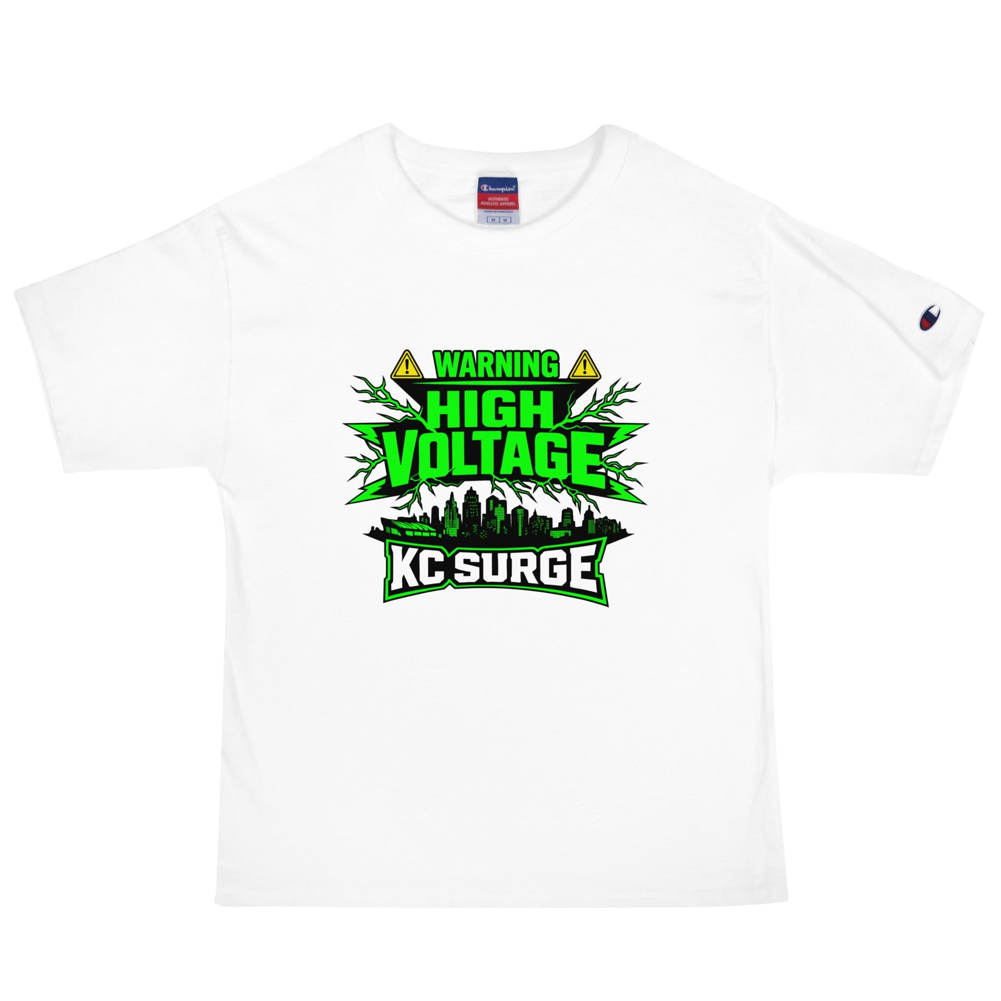 Signature | Champion T-Shirt | Kansas City Surge | High Voltage Logo