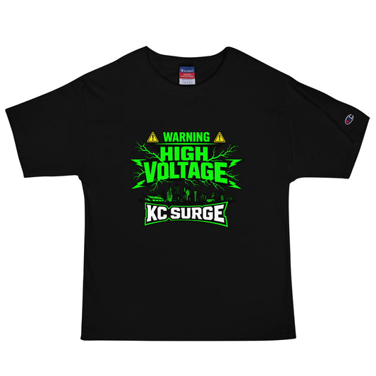 Signature | Champion T-Shirt | Kansas City Surge | High Voltage Logo