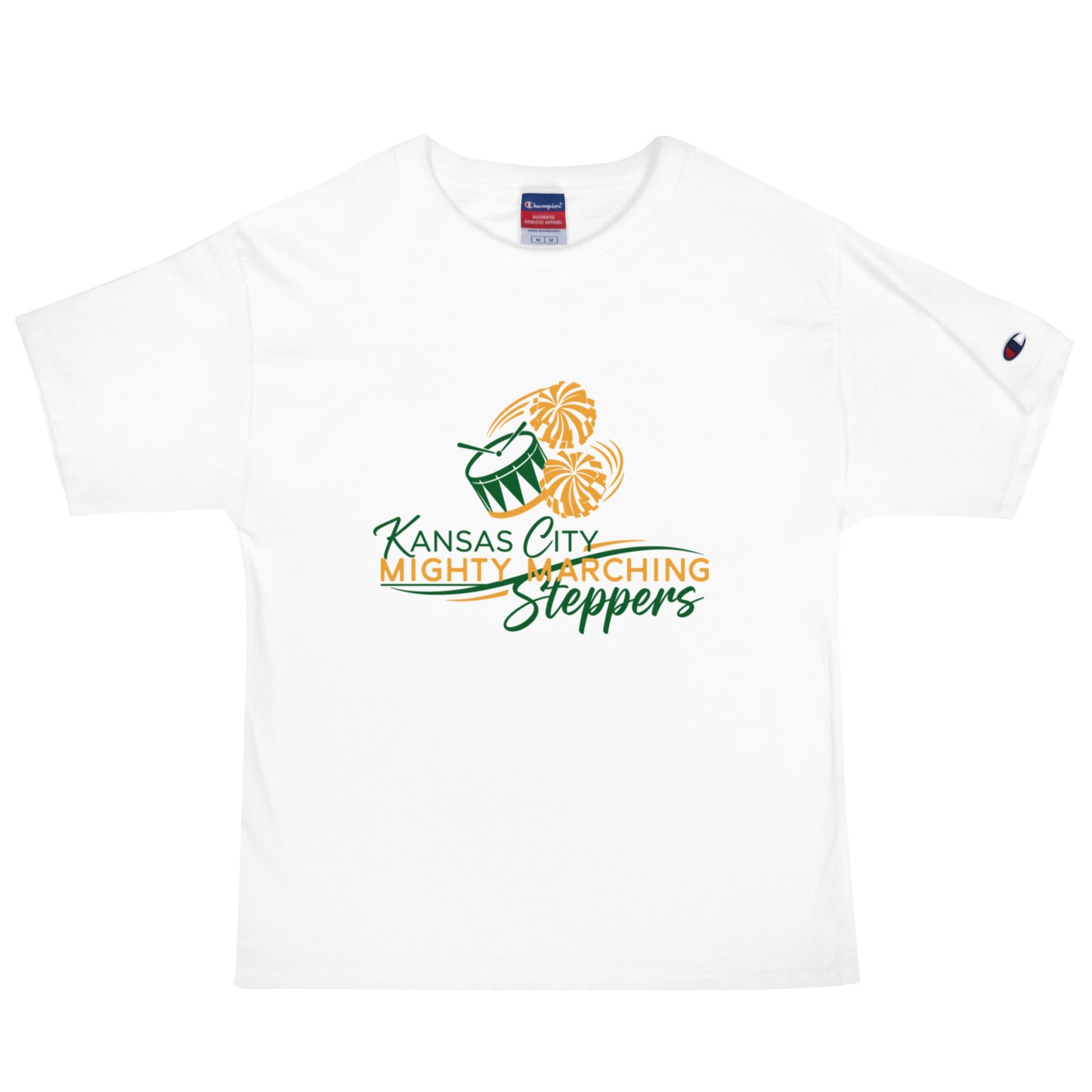 Signature | Champion T-Shirt | KC Mighty Marching Steppers | Script Logo