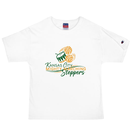 Signature | Champion T-Shirt | KC Mighty Marching Steppers | Script Logo