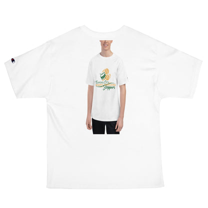 Signature | Champion T-Shirt | KC Mighty Marching Steppers | Script Logo