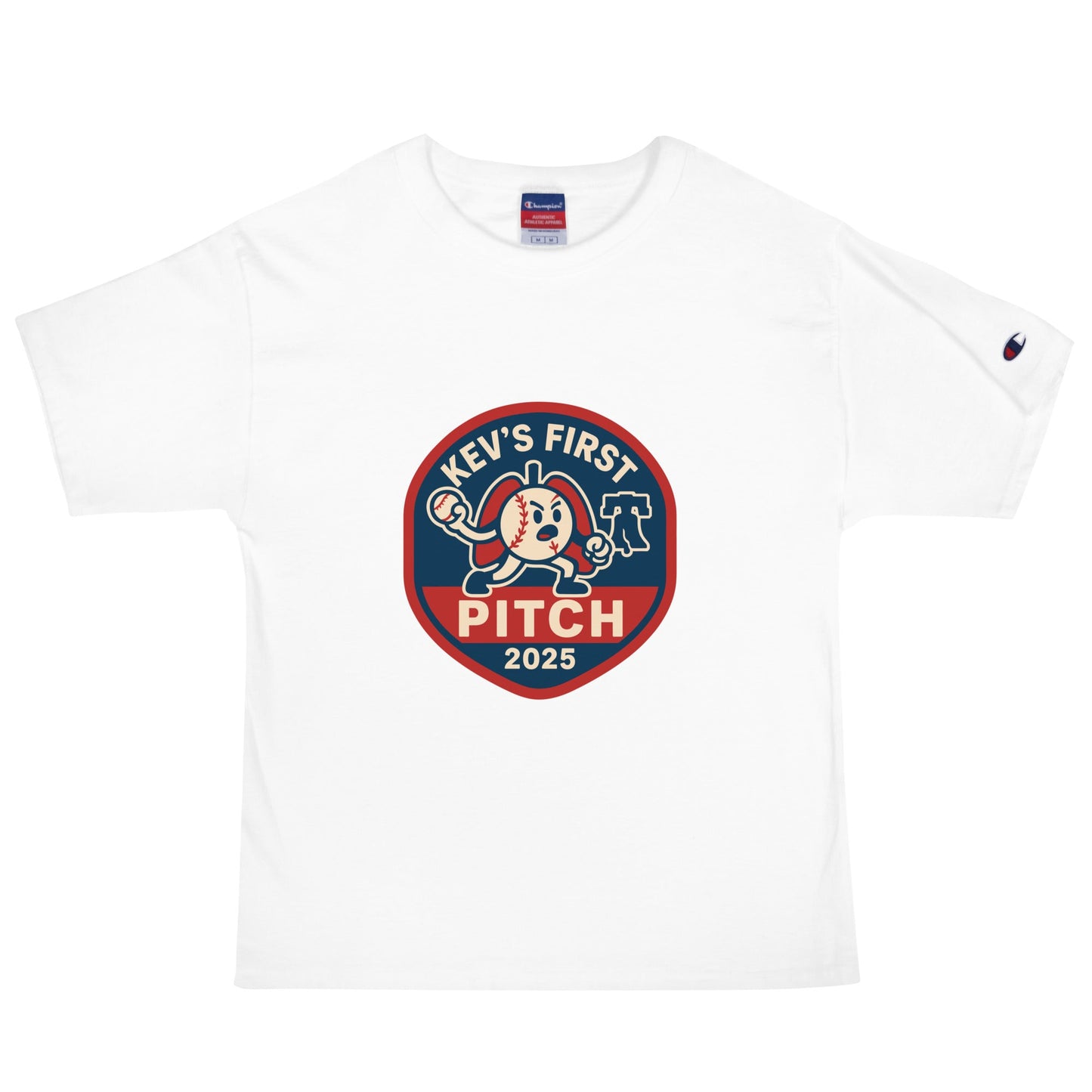 Signature | Champion T-Shirt | Kev's First Pitch