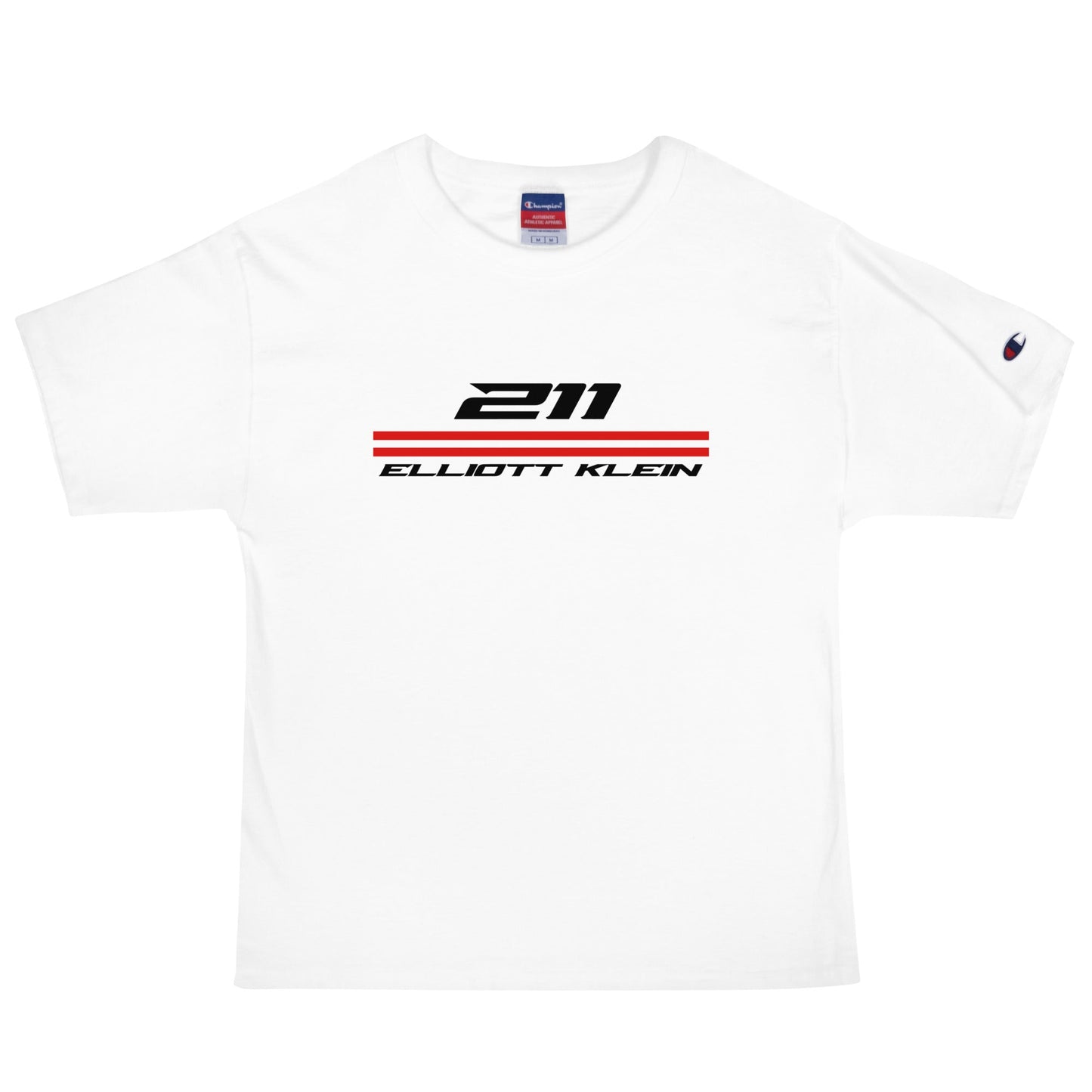 Signature | Champion T-Shirt | Klein Motorsports | 211 Bars Logo