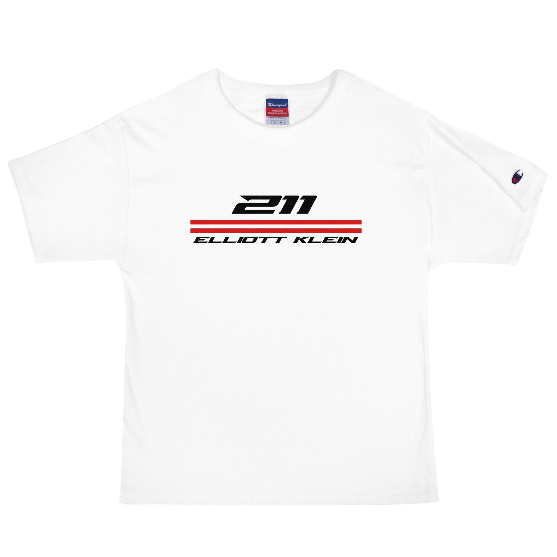 Signature | Champion T-Shirt | Klein Motorsports | 211 Bars Logo