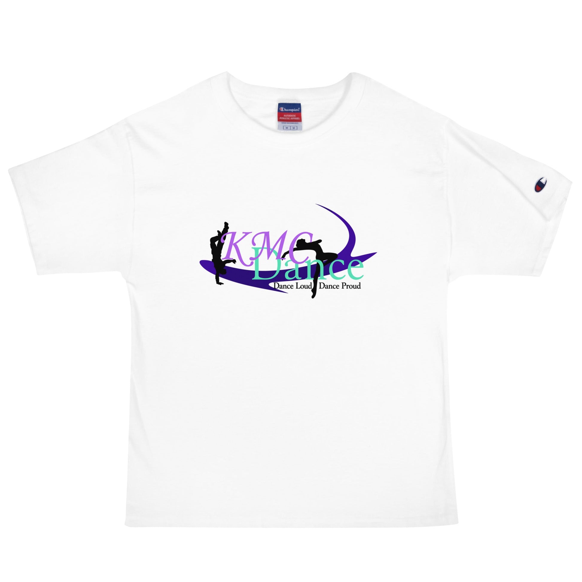Signature | Champion T-Shirt | KMC Dance & Gymnastics | Emblem Logo