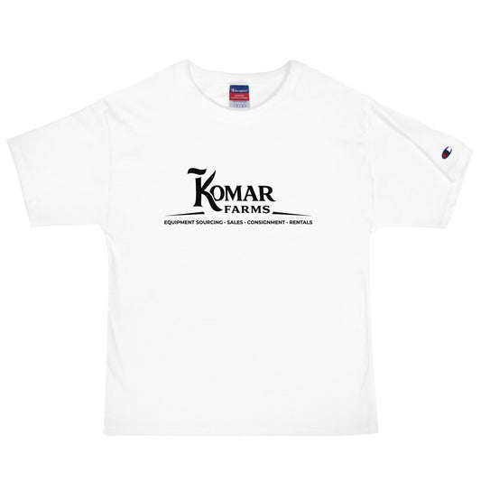 Signature | Champion T-Shirt | Komar Farms | Mark Logo