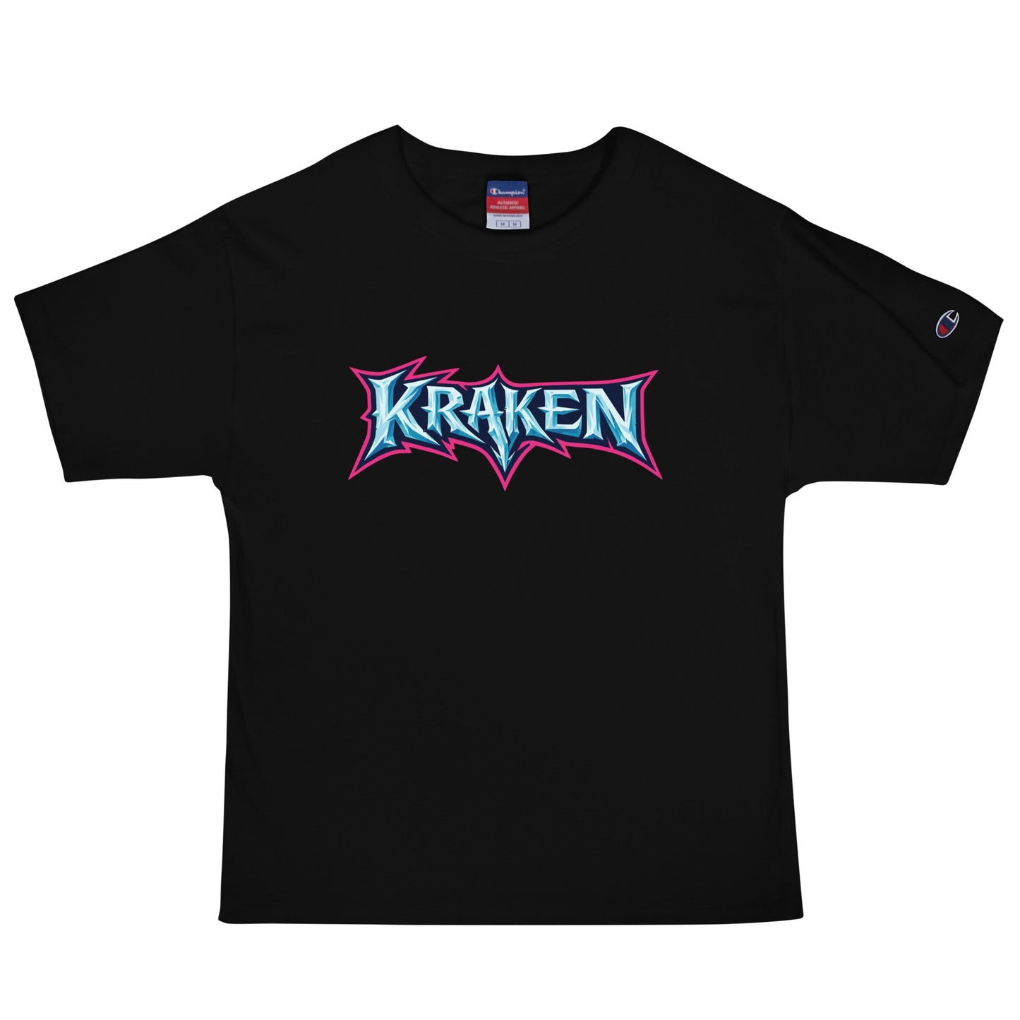 Signature | Champion T-Shirt | Kraken Fastpitch | Script Logo