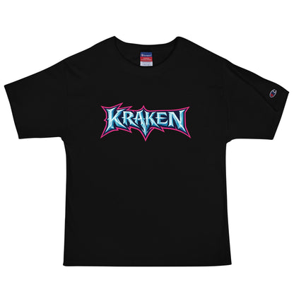 Signature | Champion T-Shirt | Kraken Fastpitch | Script Logo