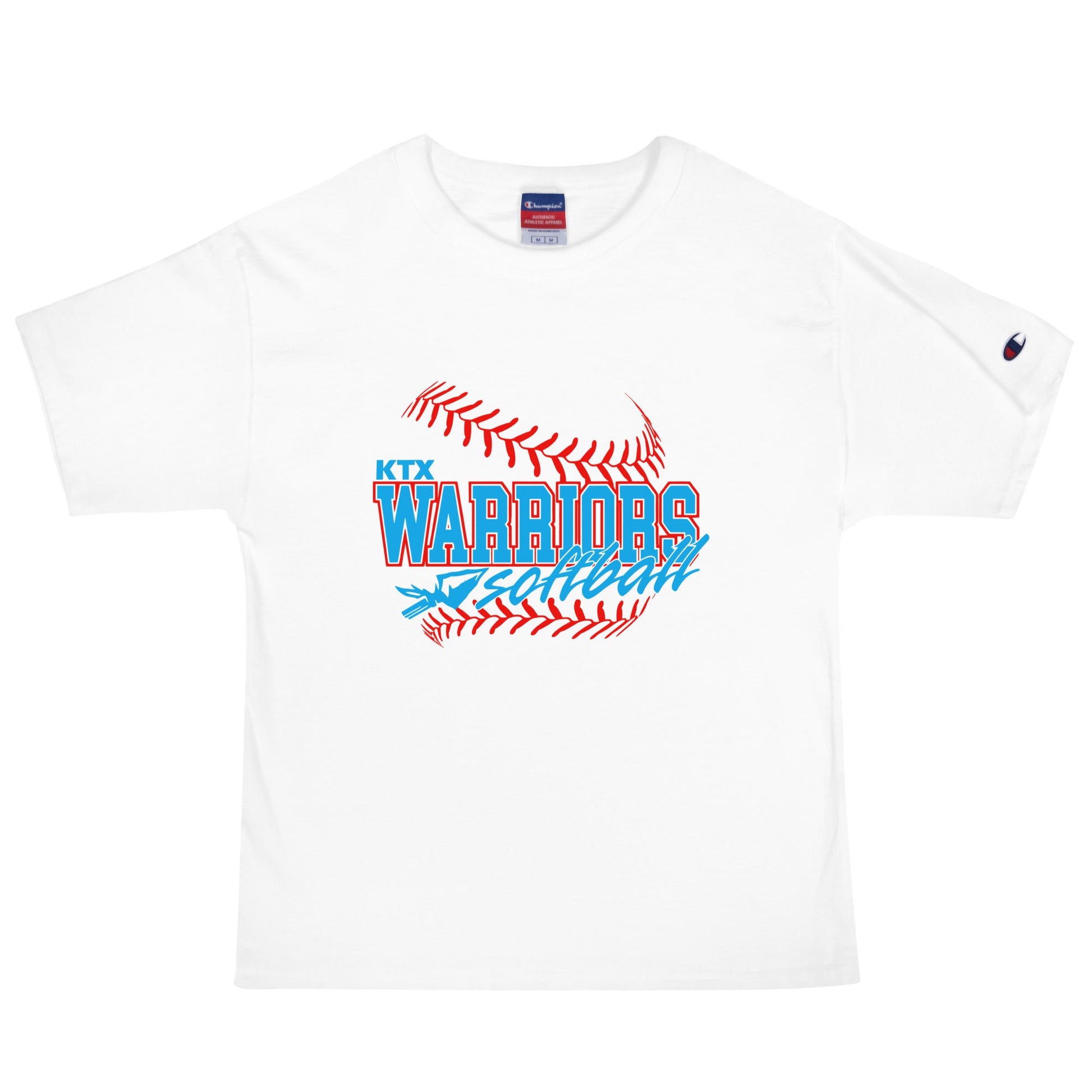 Signature | Champion T-Shirt | KTX Warriors | Softball Logo