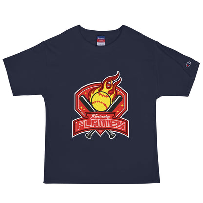 Signature | Champion T-Shirt | KY Flames | Emblem Logo