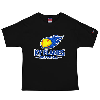 Signature | Champion T-Shirt | KY Flames | Mark Logo