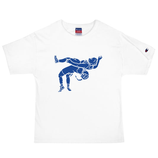 Signature | Champion T-Shirt | Lady Senators Wrestling | Wrestler Logo