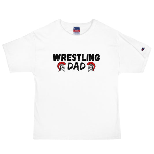 Signature | Champion T-Shirt | Lafayette Warrior Youth Wrestling | Dad Emblem Logo