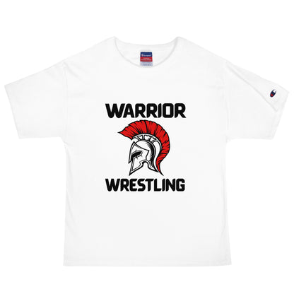 Signature | Champion T-Shirt | Lafayette Warrior Youth Wrestling | Valor Logo