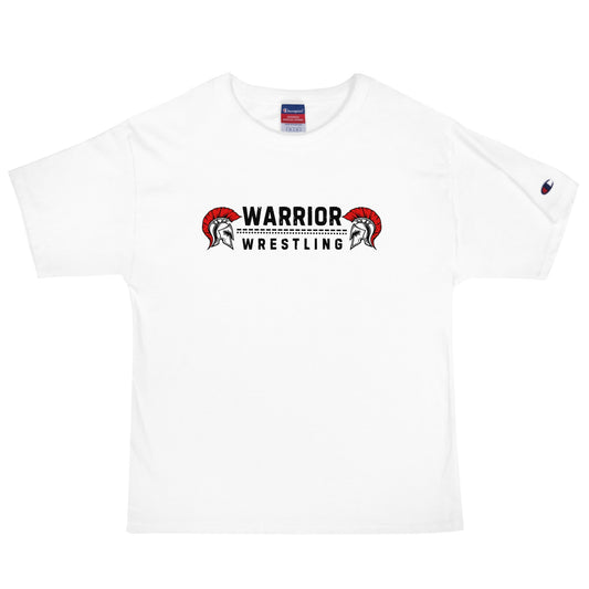 Signature | Champion T-Shirt | Lafayette Warrior Youth Wrestling | Vangiard Logo