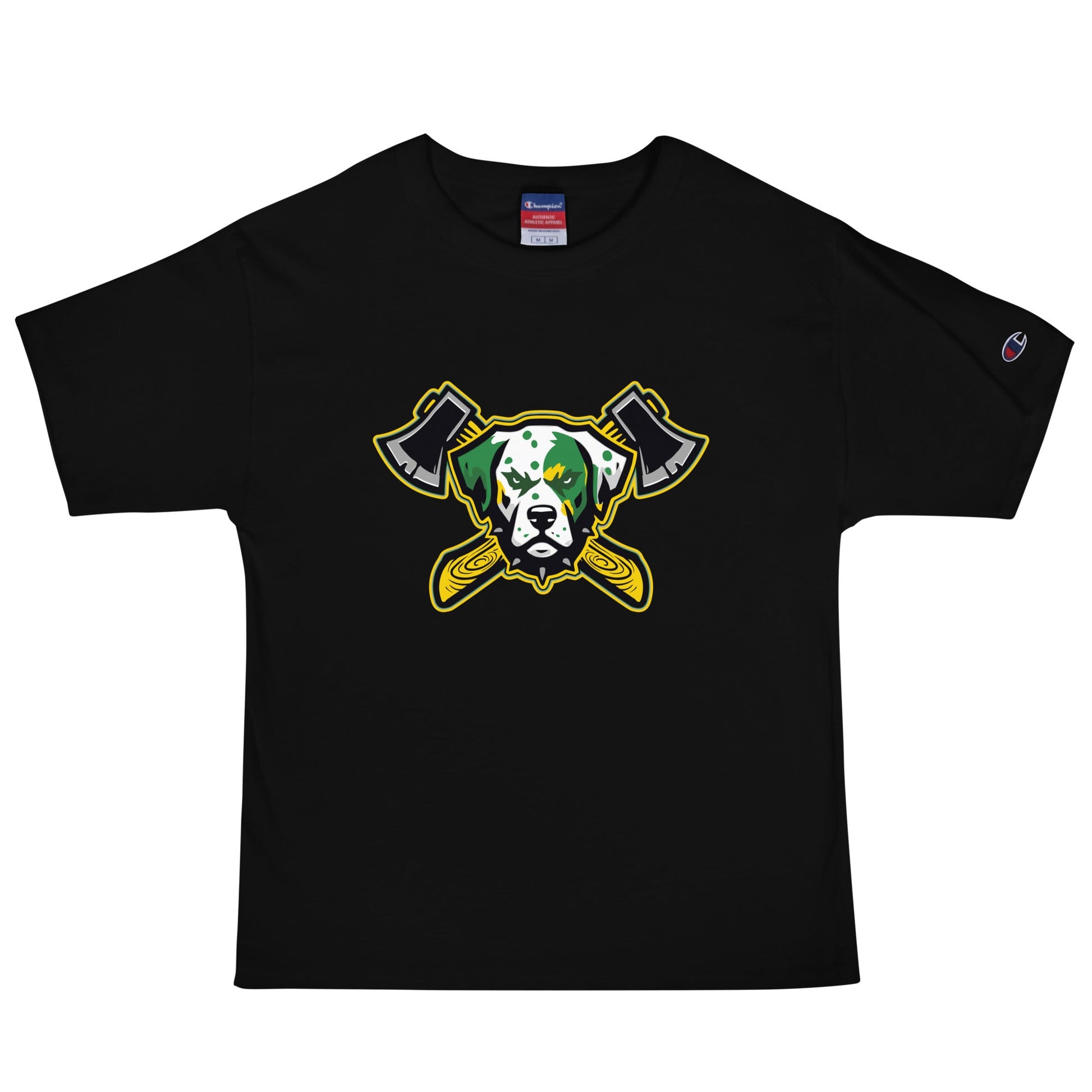 Signature | Champion T-Shirt | Lake Erie Power Pines | Axe Logo