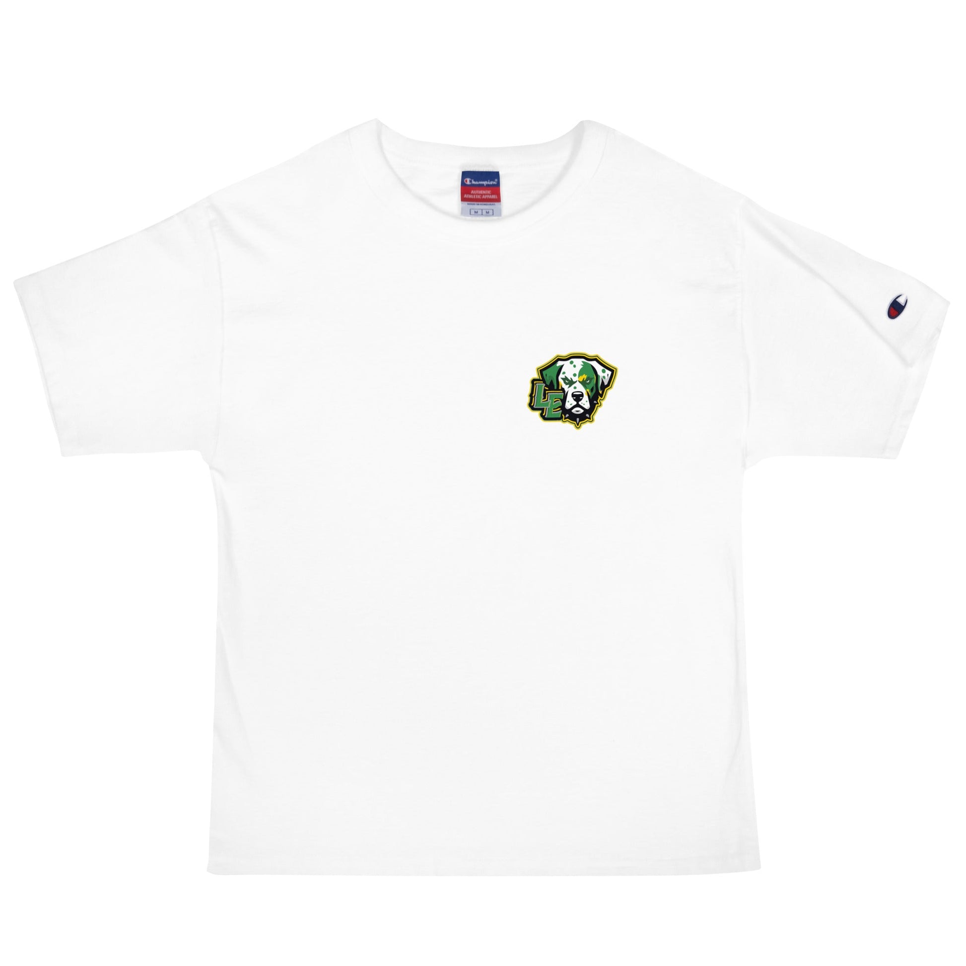 Signature | Champion T-Shirt | Lake Erie Power Pines | LE Mascot Logo