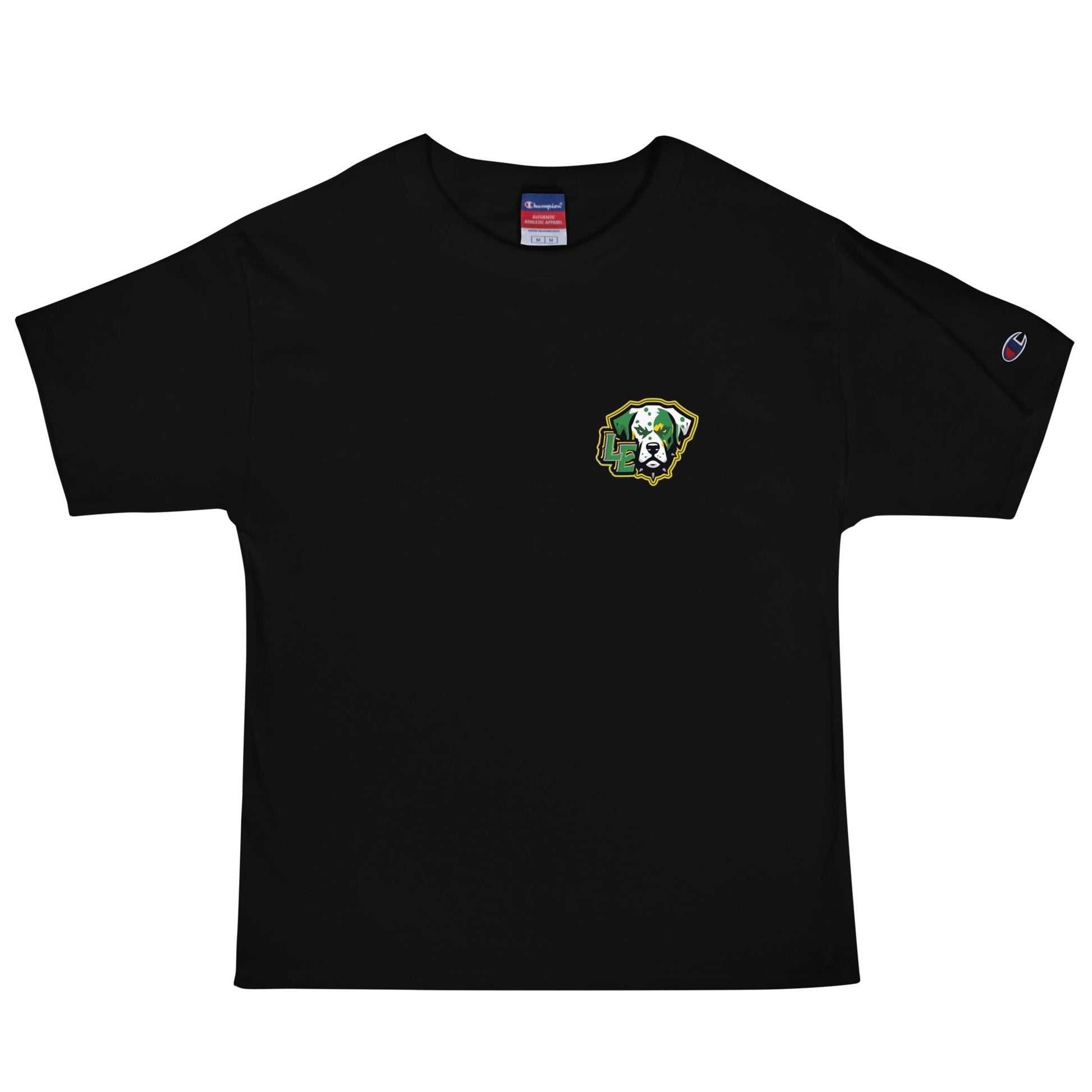 Signature | Champion T-Shirt | Lake Erie Power Pines | LE Mascot Logo