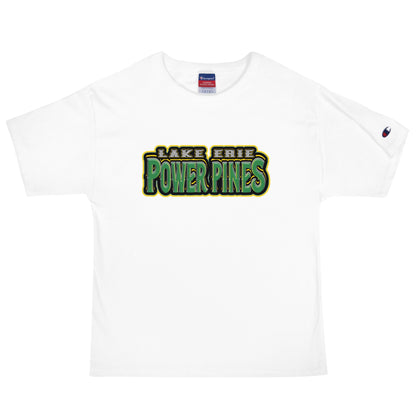 Signature | Champion T-Shirt | Lake Erie Power Pines | Script Logo