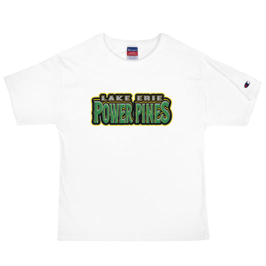Signature | Champion T-Shirt | Lake Erie Power Pines | Script Logo