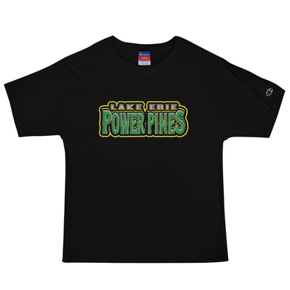 Signature | Champion T-Shirt | Lake Erie Power Pines | Script Logo