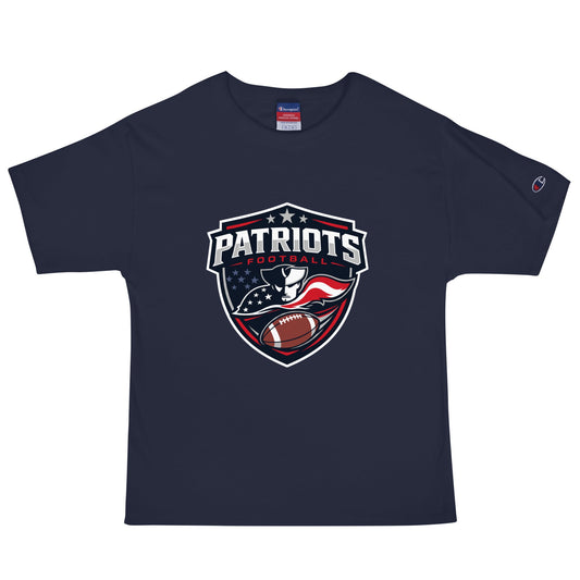 Signature | Champion T-Shirt | LFMS Athletics | Patriots Football Logo