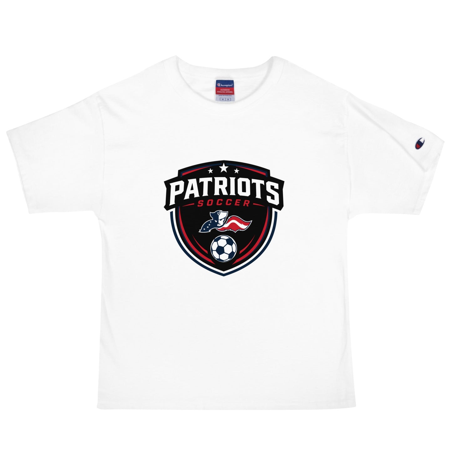 Signature | Champion T-Shirt | LFMS Athletics | Patriots Soccer Logo