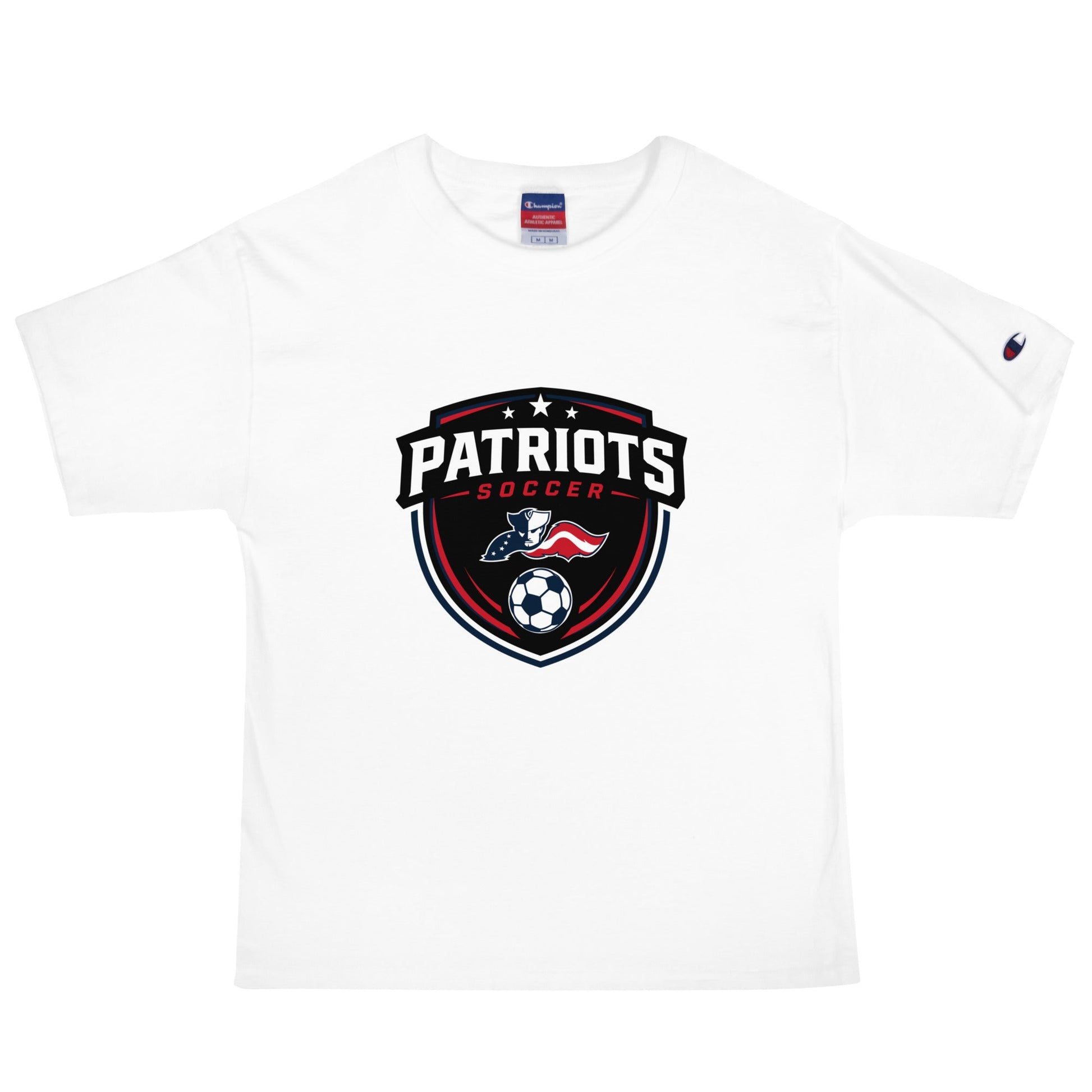 Signature | Champion T-Shirt | LFMS Athletics | Patriots Soccer Logo