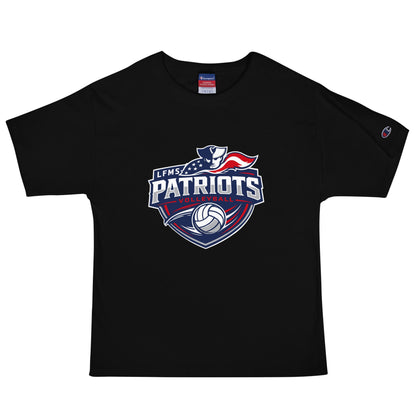 Signature | Champion T-Shirt | LFMS Athletics | Patriots Volleyball Logo
