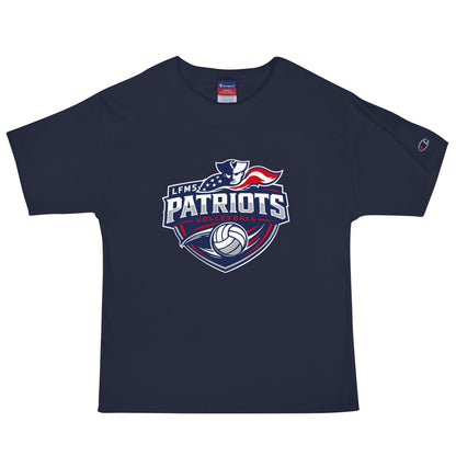 Signature | Champion T-Shirt | LFMS Athletics | Patriots Volleyball Logo