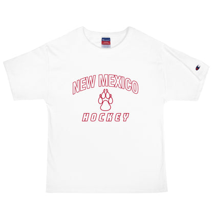 Signature | Champion T-Shirt | Lobo Women’s Ice Hockey | Script Logo