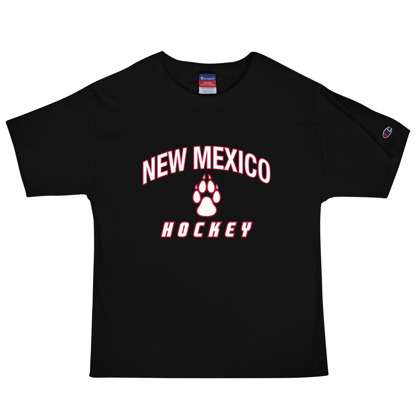 Signature | Champion T-Shirt | Lobo Women’s Ice Hockey | Script Logo
