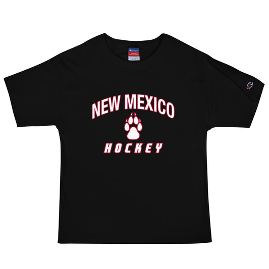 Signature | Champion T-Shirt | Lobo Women’s Ice Hockey | Script Logo