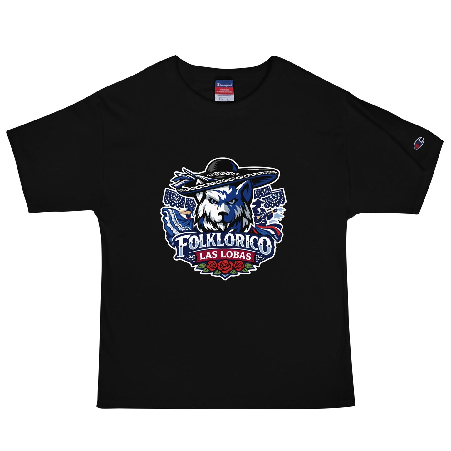 Signature | Champion T-Shirt | Los Lobitos | Las Lobas Logo